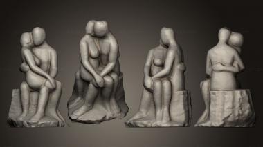 Figurines of people Remesh 3d model